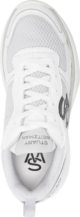 Logo-Patch Mesh Chunky Sneakers - Image 4