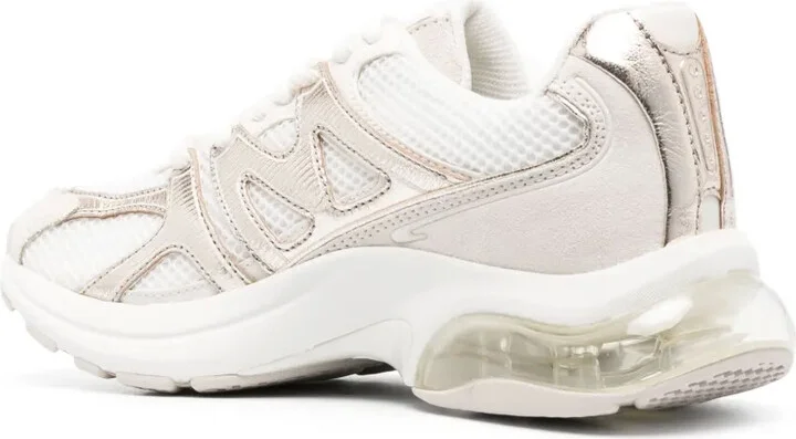 Logo-Patch Mesh-Panelling Sneakers - Image 3