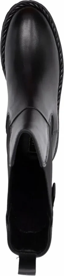 Logo-Patch Mid-Length Boots - Image 4