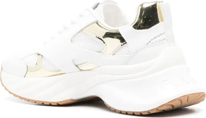 Logo-Patch Mirror-Detailed Sneakers - Image 3