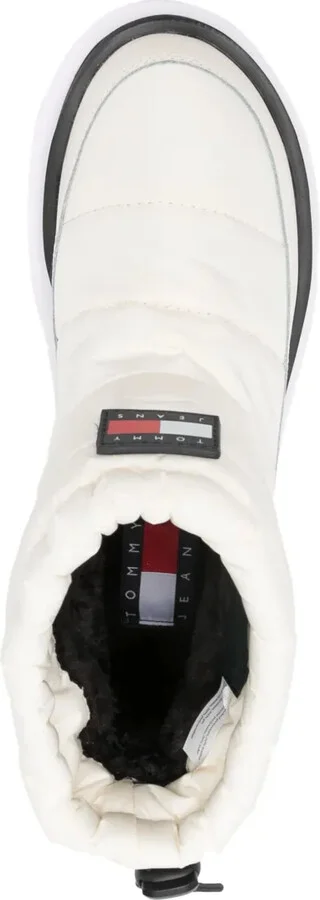 Logo-Patch Padded Ankle Boots - Image 4