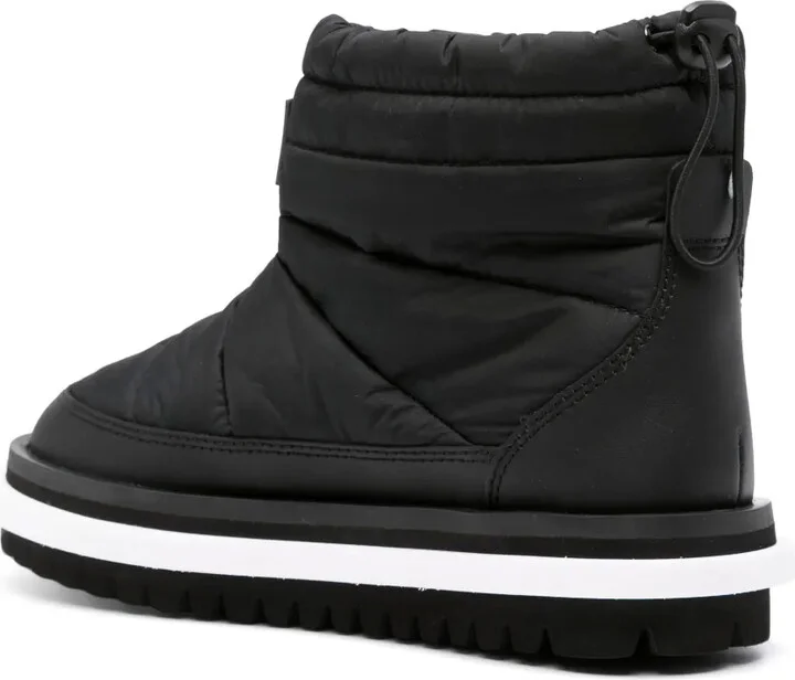 Logo-Patch Padded Ankle Boots - Image 3