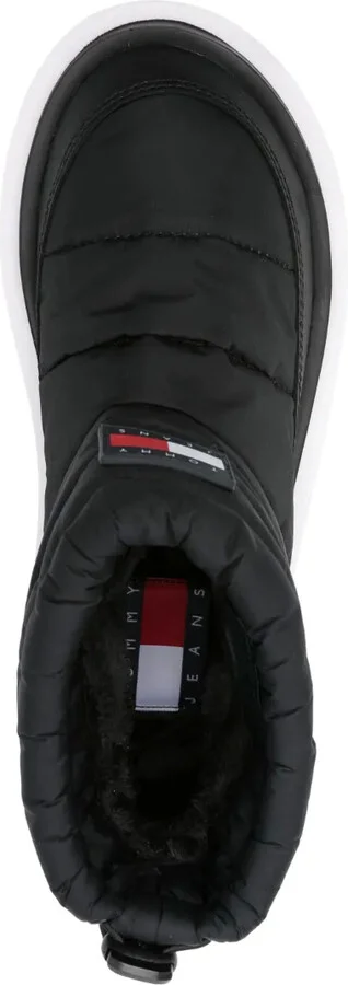 Logo-Patch Padded Ankle Boots - Image 4