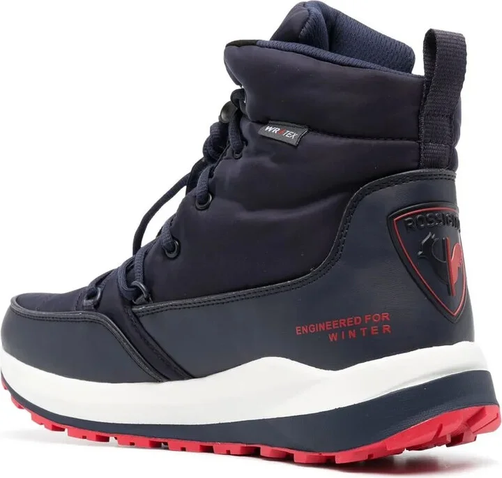 Logo-Patch Padded Boots - Image 3
