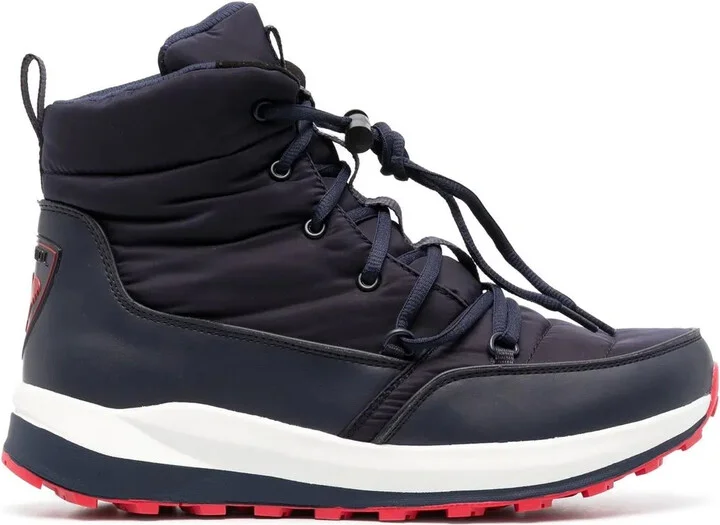 Logo-Patch Padded Boots