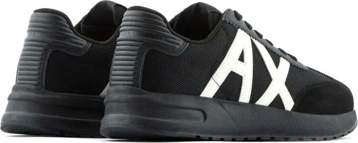 Logo-Patch Panelled-Design Sneakers - Image 3