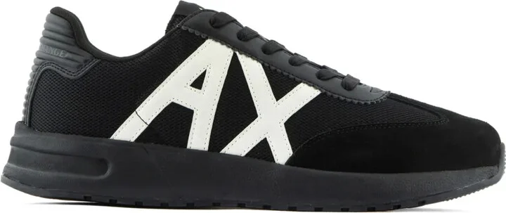 Logo-Patch Panelled-Design Sneakers