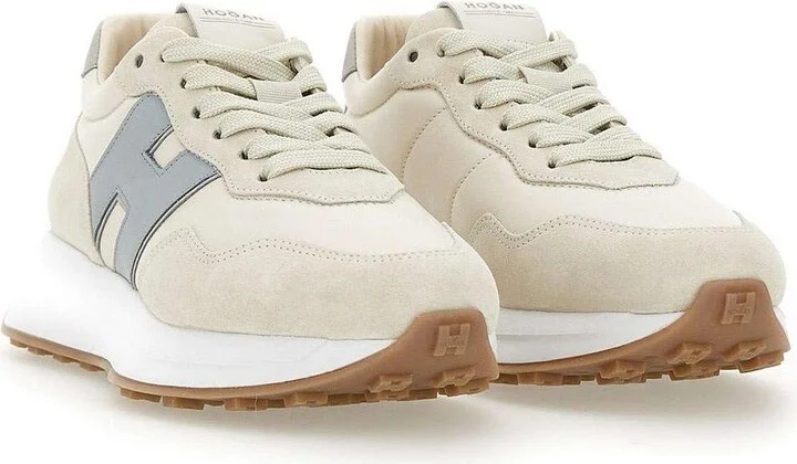 Logo Patch Panelled Sneakers - Image 2