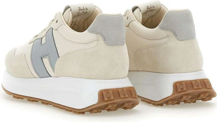 Logo Patch Panelled Sneakers - Image 3