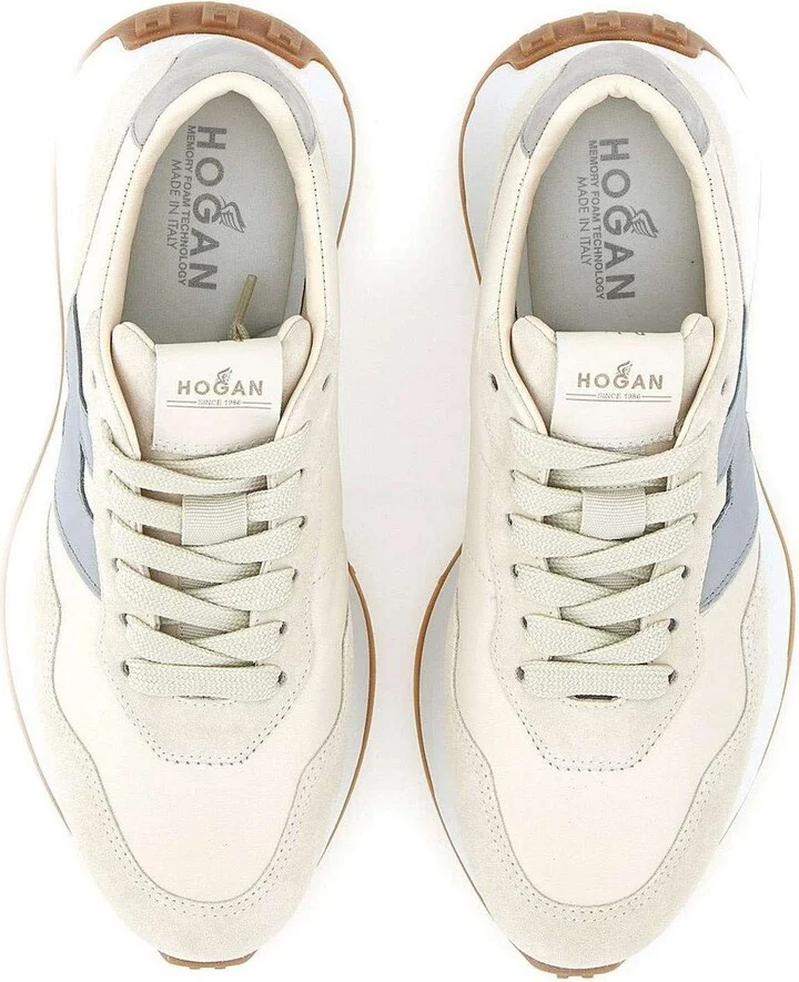 Logo Patch Panelled Sneakers - Image 5