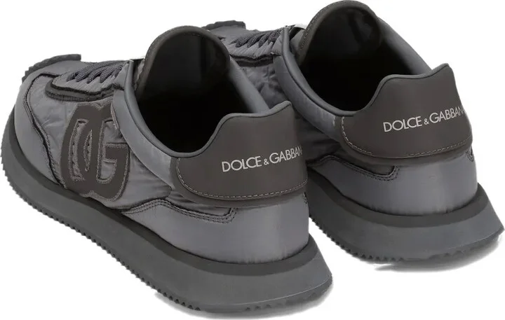Logo-Patch Panelled Sneakers - Image 2