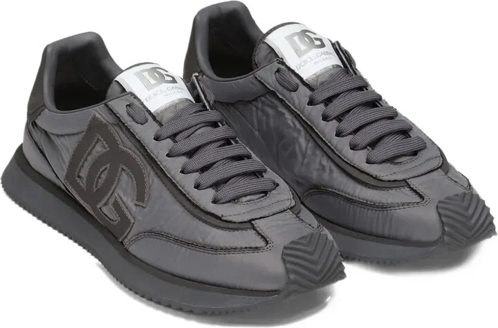 Logo-Patch Panelled Sneakers - Image 3
