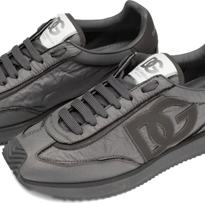 Logo-Patch Panelled Sneakers - Image 4