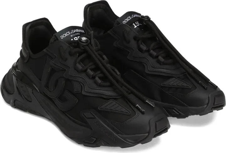 Logo-Patch Panelled Sneakers - Image 2
