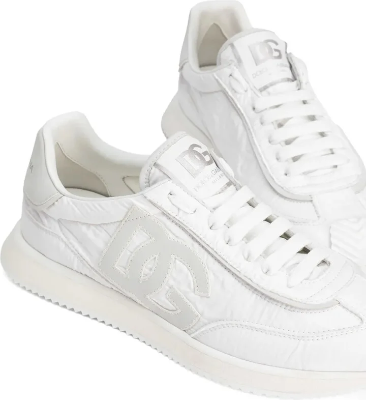 Logo-Patch Panelled Sneakers - Image 4