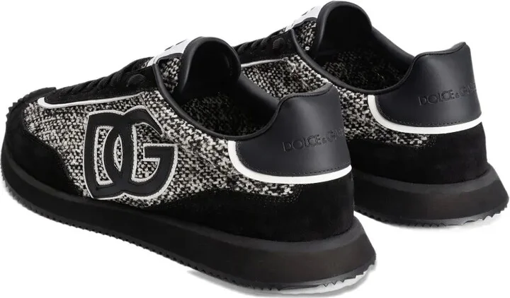 Logo-Patch Panelled Sneakers - Image 2