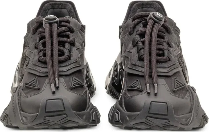 Logo-Patch Panelled Sneakers - Image 3