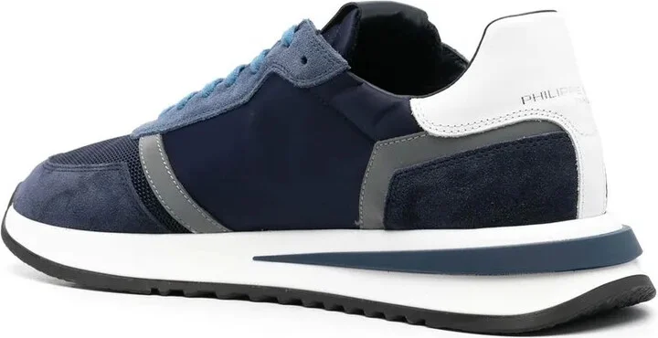 Logo-Patch Panelled Sneakers - Image 3