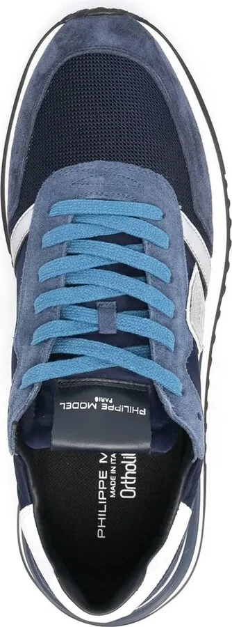 Logo-Patch Panelled Sneakers - Image 4