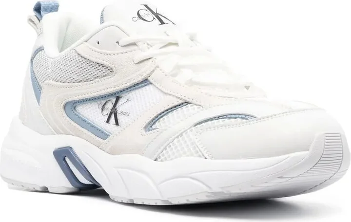 Logo-Patch Panelled Sneakers - Image 2
