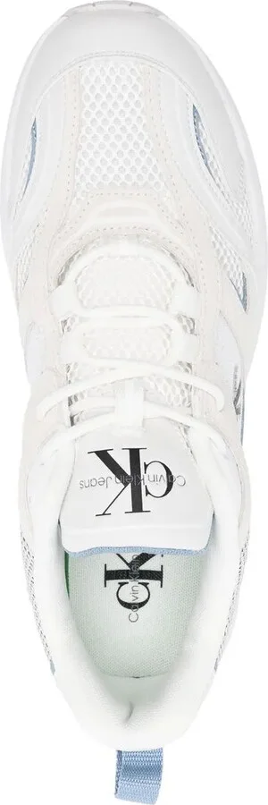 Logo-Patch Panelled Sneakers - Image 4