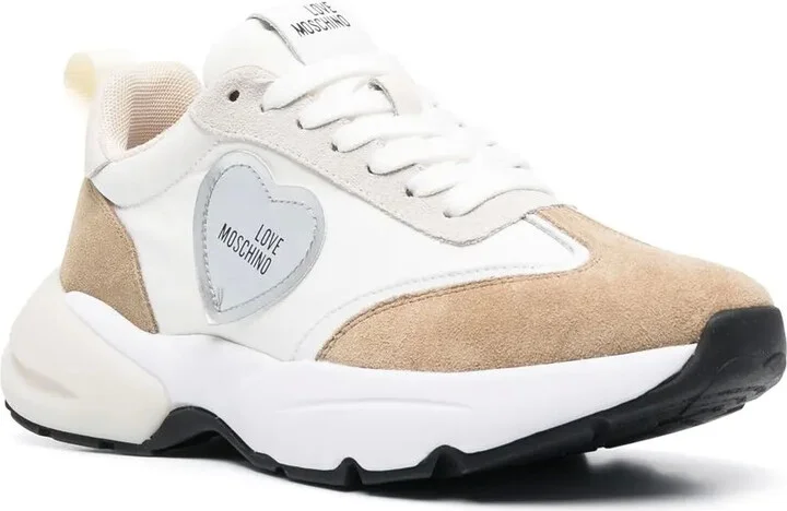 Logo-Patch Panelled Sneakers - Image 2