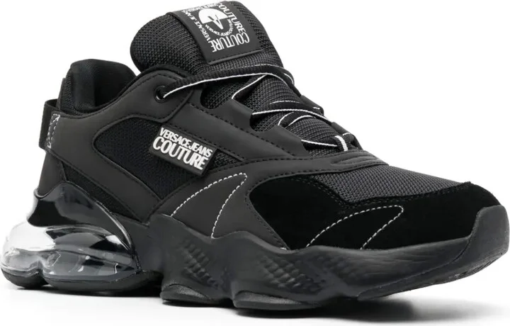 Logo-Patch Panelled Sneakers - Image 2
