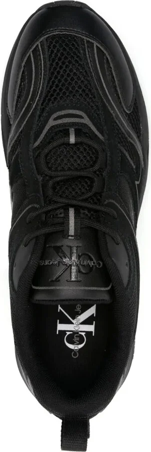 Logo-Patch Panelled Sneakers - Image 4