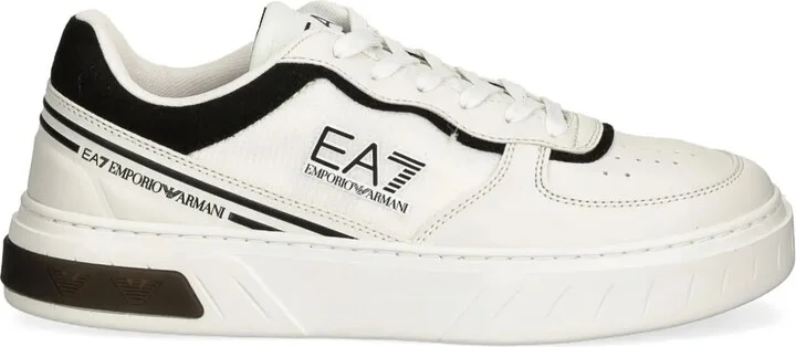Logo-Patch Panelled Sneakers