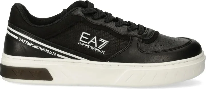 Logo-Patch Panelled Sneakers