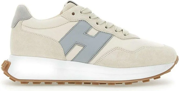 Logo Patch Panelled Sneakers