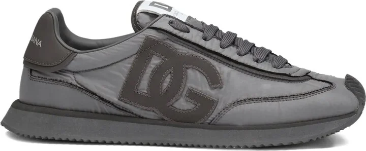Logo-Patch Panelled Sneakers