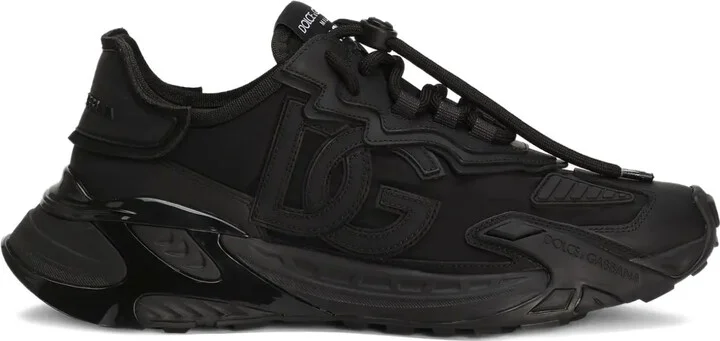 Logo-Patch Panelled Sneakers