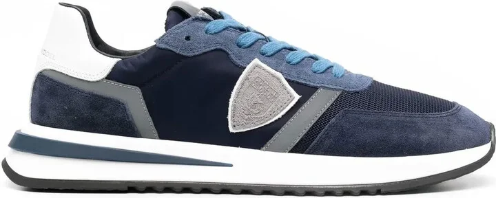 Logo-Patch Panelled Sneakers