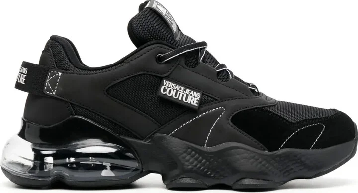 Logo-Patch Panelled Sneakers