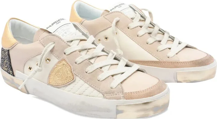 Logo-Patch Round-Toe Sneakers - Image 2