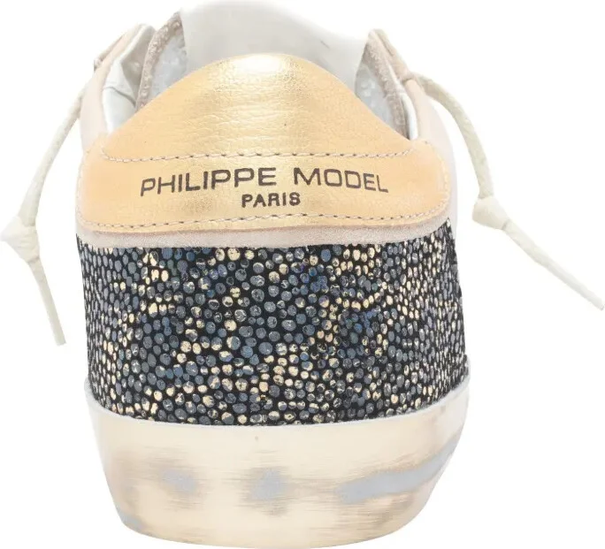 Logo-Patch Round-Toe Sneakers - Image 4