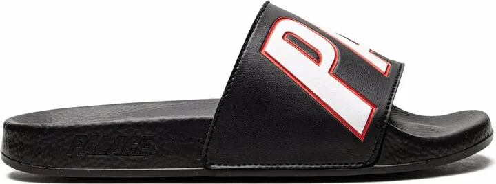 Logo-Patch Rubber Slides