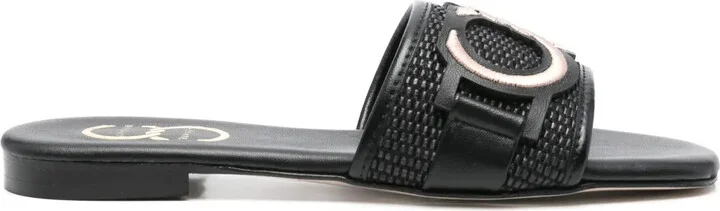 Logo-Patch Sandals