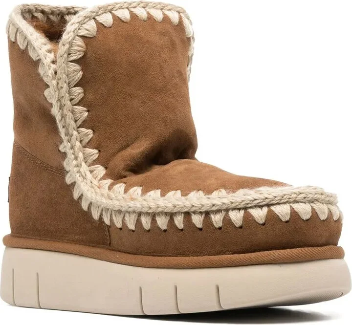 Logo-Patch Slip-On Boots - Image 2