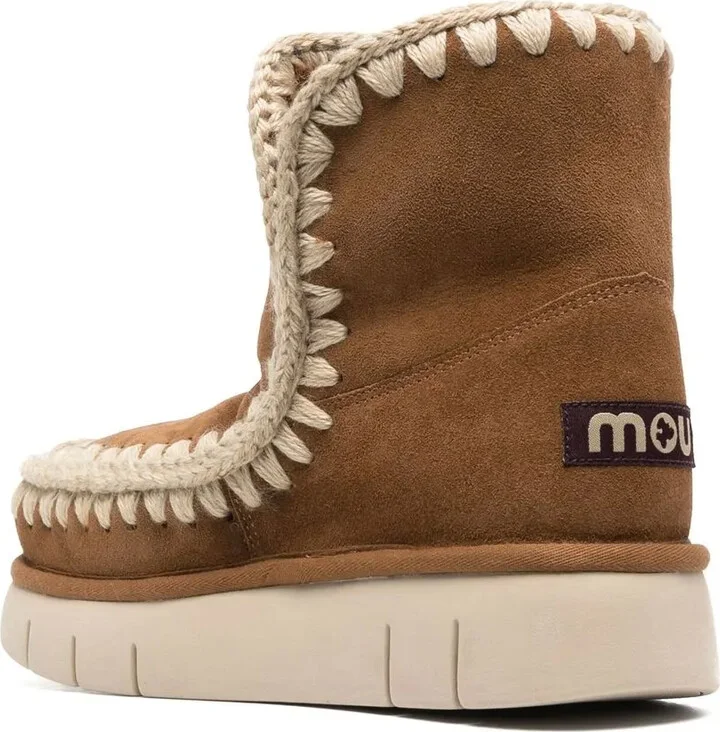 Logo-Patch Slip-On Boots - Image 3