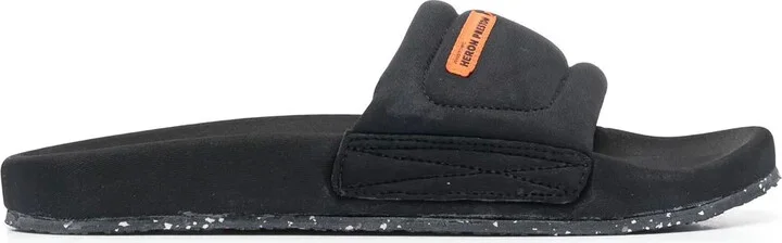 Logo-Patch Slip-On Slides