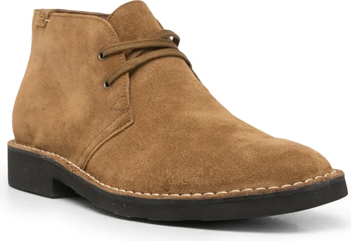 Logo-Patch Suede Ankle Boots - Image 2