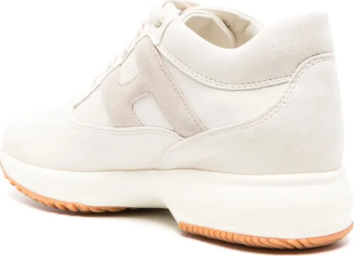 Logo-Patch Suede-Panelled Sneakers - Image 3