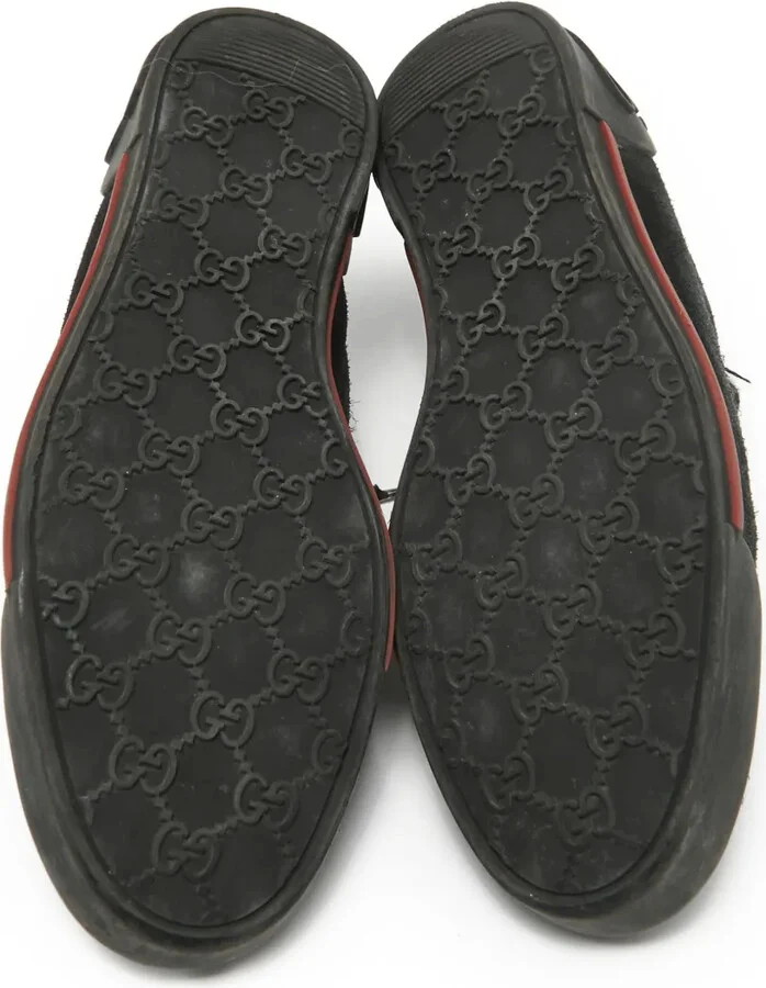 Logo-Patch Suede Sneakers - Image 5