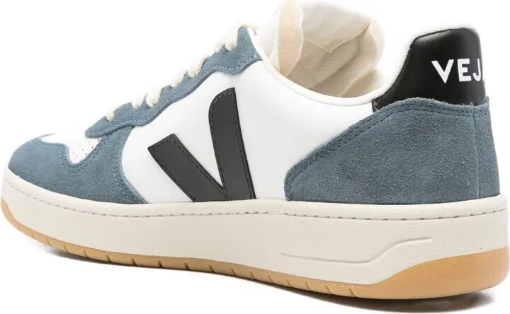 Logo-Patch Suede Sneakers - Image 3