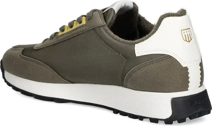Logo-Patch Suede Sneakers - Image 2
