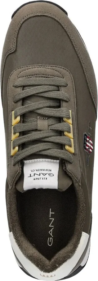 Logo-Patch Suede Sneakers - Image 3