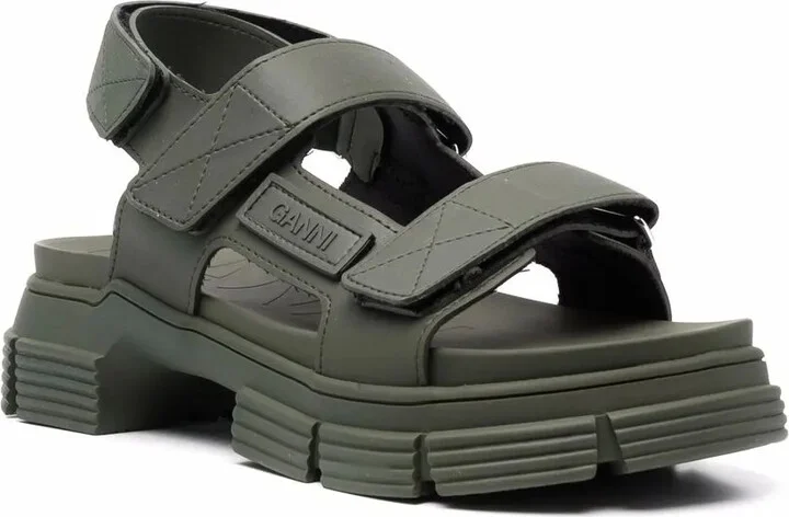 Logo Patch Touch-Strap Sandals - Image 2