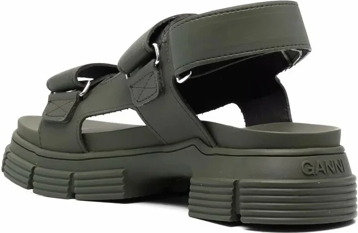 Logo Patch Touch-Strap Sandals - Image 3